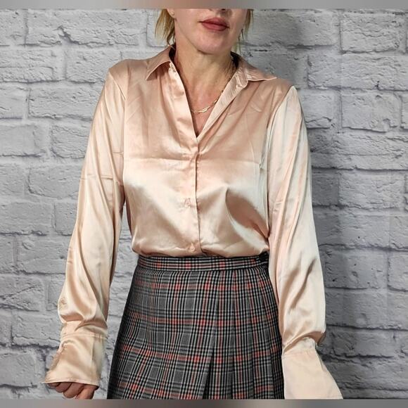 NWT H&M satin blouse - Picture 1 of 7
